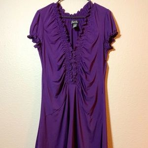 Susie Rose Purple Mid Length Dress